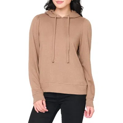 Gibsonlook Chic Luxe Alpine Hoodie In Brown