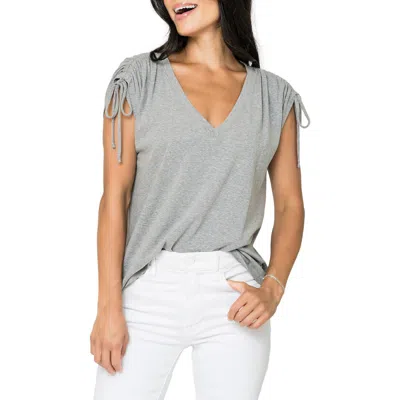 Gibsonlook Cinched Sleeve Jersey T-shirt