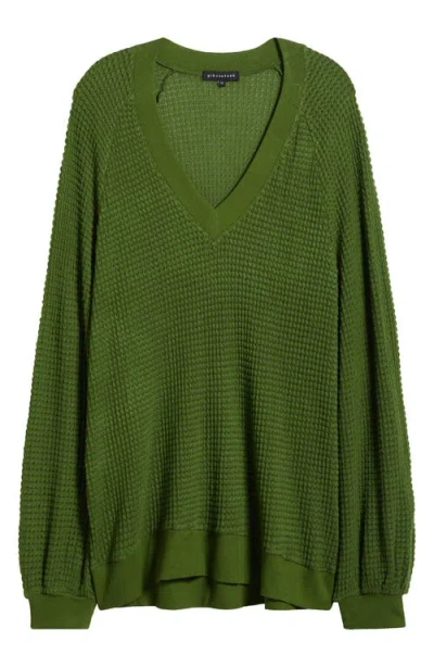 GIBSONLOOK GIBSONLOOK COURTSIDE OPEN STITCH SWEATER