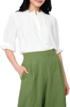Gibsonlook Dianthus Puff Sleeve Top