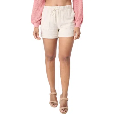 Gibsonlook Favorite Summer Shorts In Oatmeal