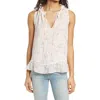 Gibsonlook Floral Ruffle Blouse