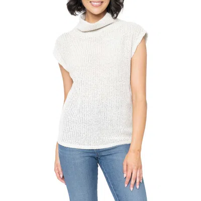 Gibsonlook Funnel Neck Sweater In Multi