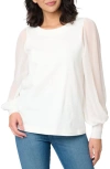 Gibsonlook Long Sleeve Top In Ivory