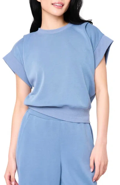 Gibsonlook Luxe Everywhere Top In Blue