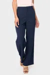 Gibsonlook Lindsey High Waist Stretch Twill Stovepipe Pants In Blue
