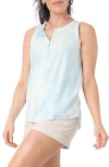 Gibsonlook Ribbed Henley Tank