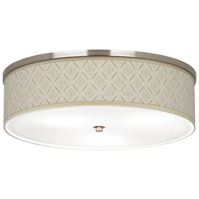 Giclee Gallery 20 1/4" Moroccan Diamonds Shade Ceiling Light