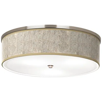Giclee Gallery Al Fresco Giclee Nickel 20 1/4" Wide Ceiling Light