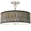 Giclee Gallery Amara Pattern 16" Wide Semi-flush Ceiling Light