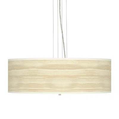 Giclee Gallery Birch Blonde Giclee 24" Wide Four Light Pendant Chandelier