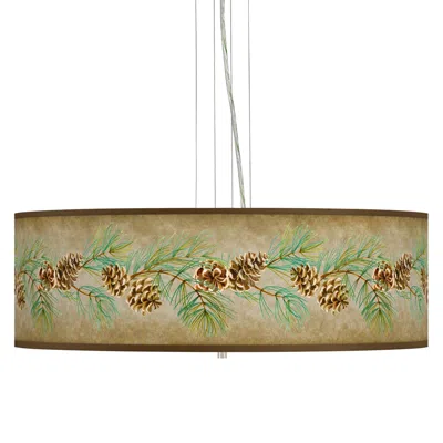 Giclee Gallery Cone Branch Giclee 24" Wide 4-light Pendant Chandelier