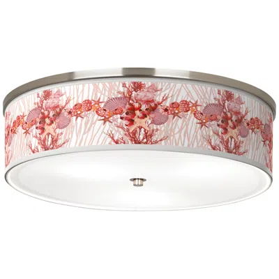 Giclee Gallery Corallium Giclee Nickel 20 1/4" Wide Ceiling Light