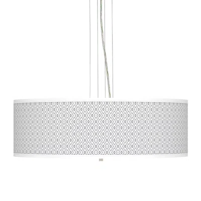 Giclee Gallery Diamonds Giclee 24" Wide Four Light Pendant Chandelier