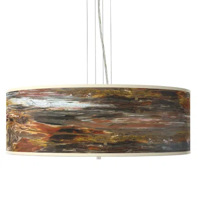 Giclee Gallery Embracing Change Giclee 24" Wide 4-light Pendant Chandelier