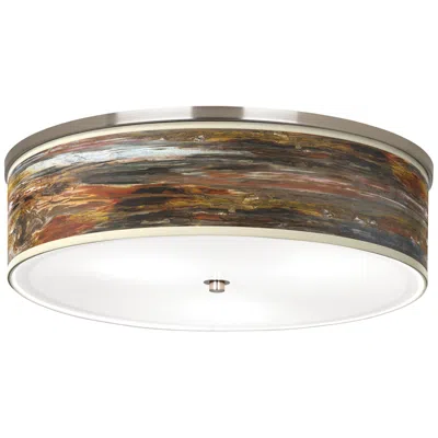 Giclee Gallery Embracing Change Giclee Nickel 20 1/4" Wide Ceiling Light