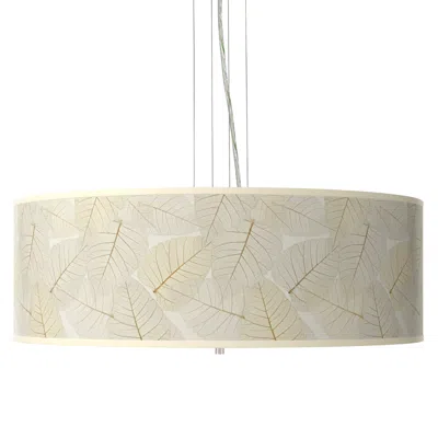 Giclee Gallery Fall Leaves Giclee 24" Wide 4-light Pendant Chandelier