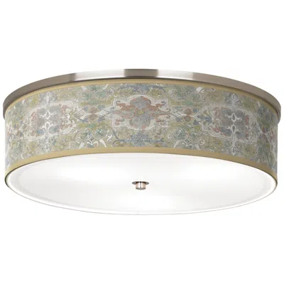 Giclee Gallery Lucrezia Giclee Nickel 20 1/4" Wide Ceiling Light