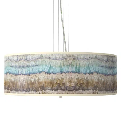 Giclee Gallery Marble Jewel  24" Wide 4-light Modern Pendant Chandelier