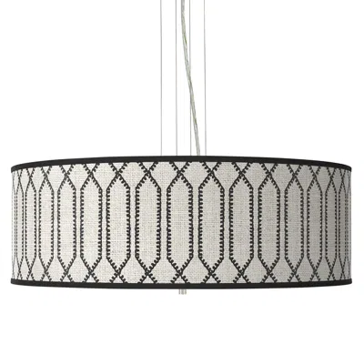 Giclee Gallery Rustic Chic Giclee 24" Wide 4-light Pendant Chandelier