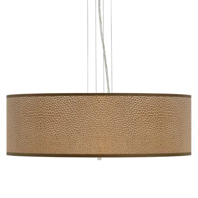Giclee Gallery Simulated Leatherette Giclee 24" Wide 4-light Pendant Chandelier