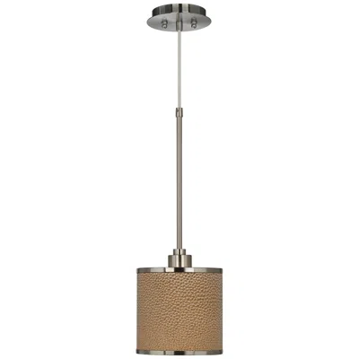 Giclee Gallery Simulated Leatherette Giclee Glow Mini Pendant Light