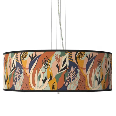 Giclee Gallery Wild Desert Giclee 24" Wide 4-light Pendant Chandelier