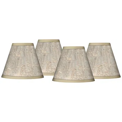 Giclee Glow Al Fresco Giclee Set Of Four Shades 3x6x5 (clip-on)