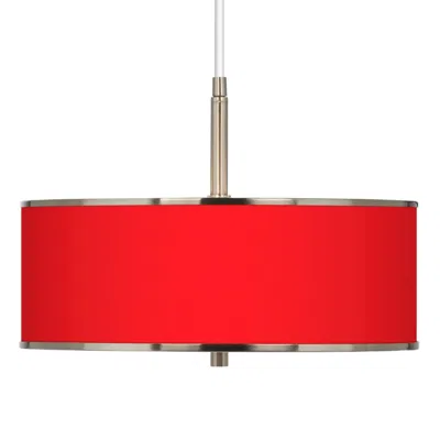 Giclee Glow All Red  16" Wide Pendant Light