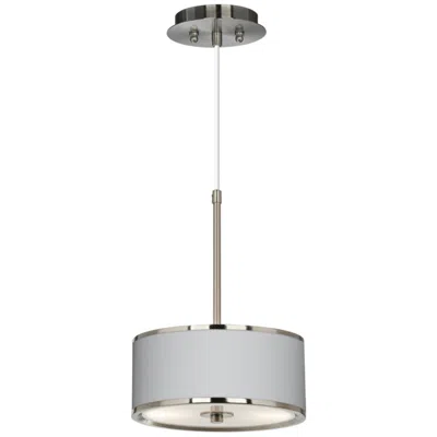 Giclee Glow All Silver  10 1/4" Wide Pendant Light