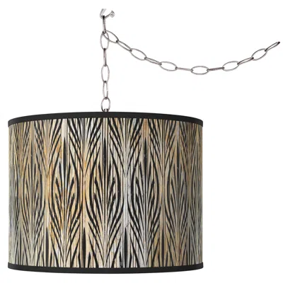Giclee Glow Amara  Plug-in Swag Pendant