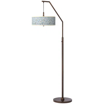 Giclee Glow Amity Bronze Downbridge Arc Floor Lamp