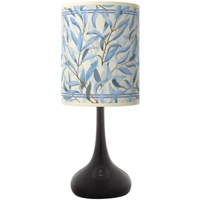 Giclee Glow Amity Giclee Black Droplet Table Lamp