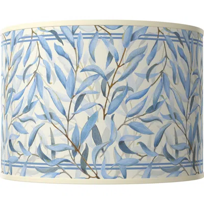 Giclee Glow Amity White Giclee Round Drum Lamp Shade 15.5x15.5x11 (spider)