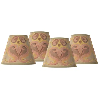 Giclee Glow Aurelia Giclee Set Of Four Shades 3x6x5 (clip-on)