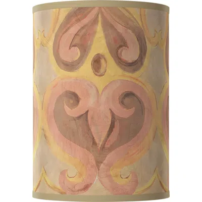 Giclee Glow Aurelia White Giclee Round Cylinder Lamp Shade 8x8x11 (spider)