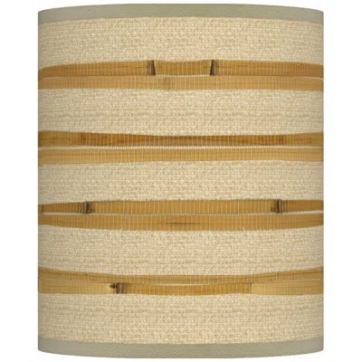 Giclee Glow Bamboo Wrap Giclee Shade 10x10x12 (spider)