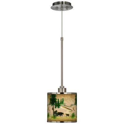 Giclee Glow Bear Lodge  Mini Pendant Light