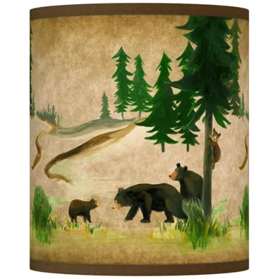 Giclee Glow Bear Lodge Giclee Shade 10x10x12 (spider)