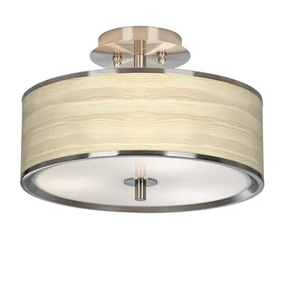Giclee Glow Birch Blonde  14" Wide Ceiling Light