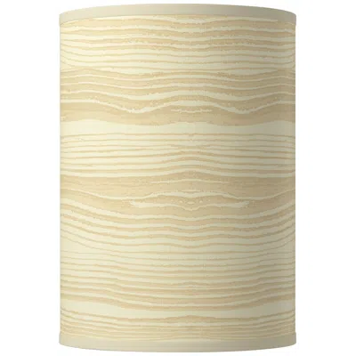 Giclee Glow Birch Blonde Giclee Round Cylinder Lamp Shade 8x8x11 (spider)