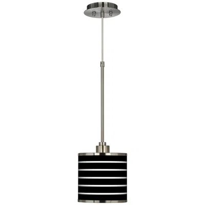 Giclee Glow Bold Stripe  Mini Pendant Light