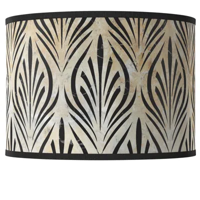 Giclee Glow Calathea Gem Pattern Lamp Shade 12x12x8.5 (spider)