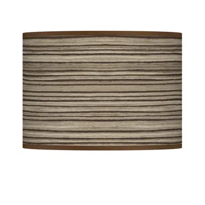 Giclee Glow Cedar Zebrawood Giclee Lamp Shade 13.5x13.5x10 (spider)