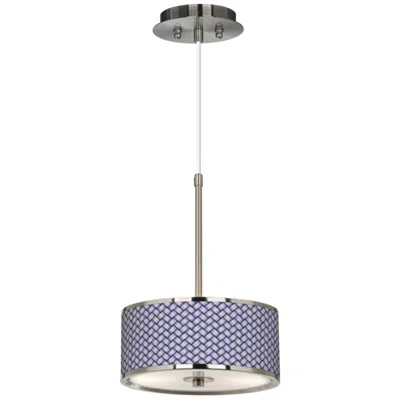 Giclee Glow Color Weave  10 1/4" Wide Pendant Light
