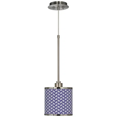 Giclee Glow Color Weave  Mini Pendant Light