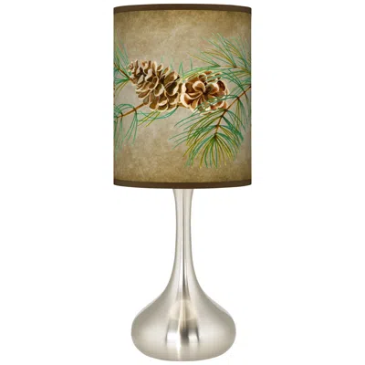 Giclee Glow Cone Branch Giclee Droplet Table Lamp