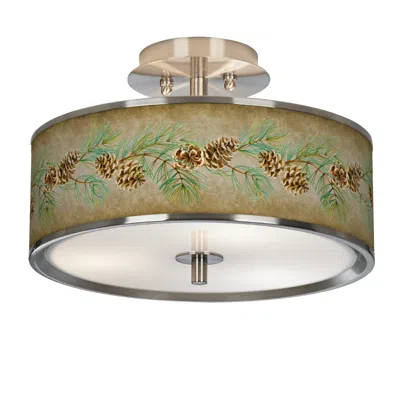 Giclee Glow Cone Branch  14" Wide Ceiling Light