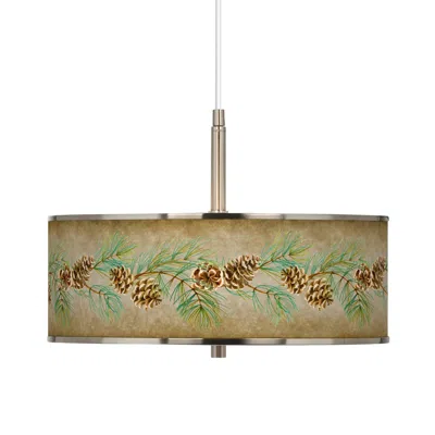 Giclee Glow Cone Branch  16" Wide Pendant Light
