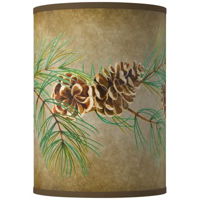 Giclee Glow Cone Branch Giclee Round Cylinder Lamp Shade 8x8x11 (spider)